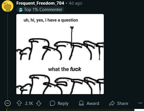 “I tried to show this to my wife but accidentally showed it to the oven because I can't tell them apart”“Do I think the dog is as important as a person? Yes, yes I do.” "This is atrocious. And also, my dog is only different from people in her superiority to them. 🐶"